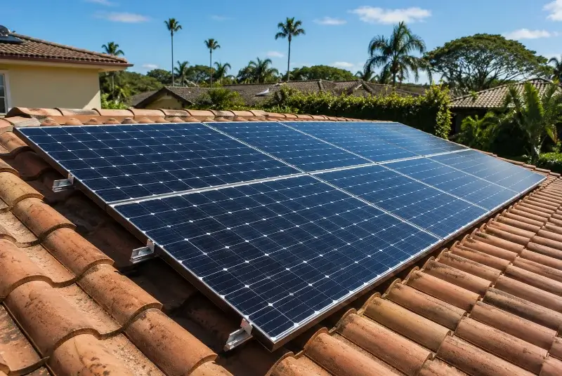 Installation de panneaux solaires à Losse